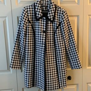 Black and Cream Coat